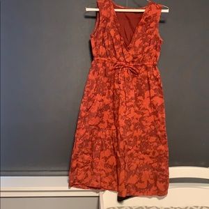 Eddie Bauer Seattle Dress With Tie Waist